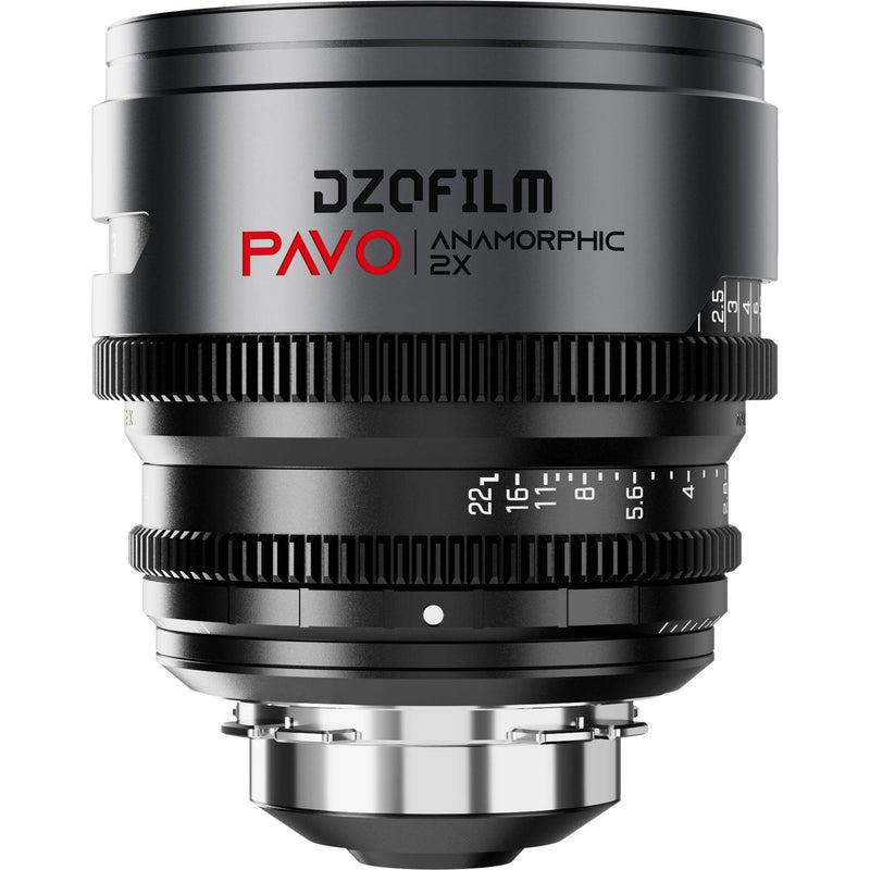 DZOFilm PAVO 2x Anamorphic 6-Lens Set (Neutral Coating, PL/EF Mount, Feet)