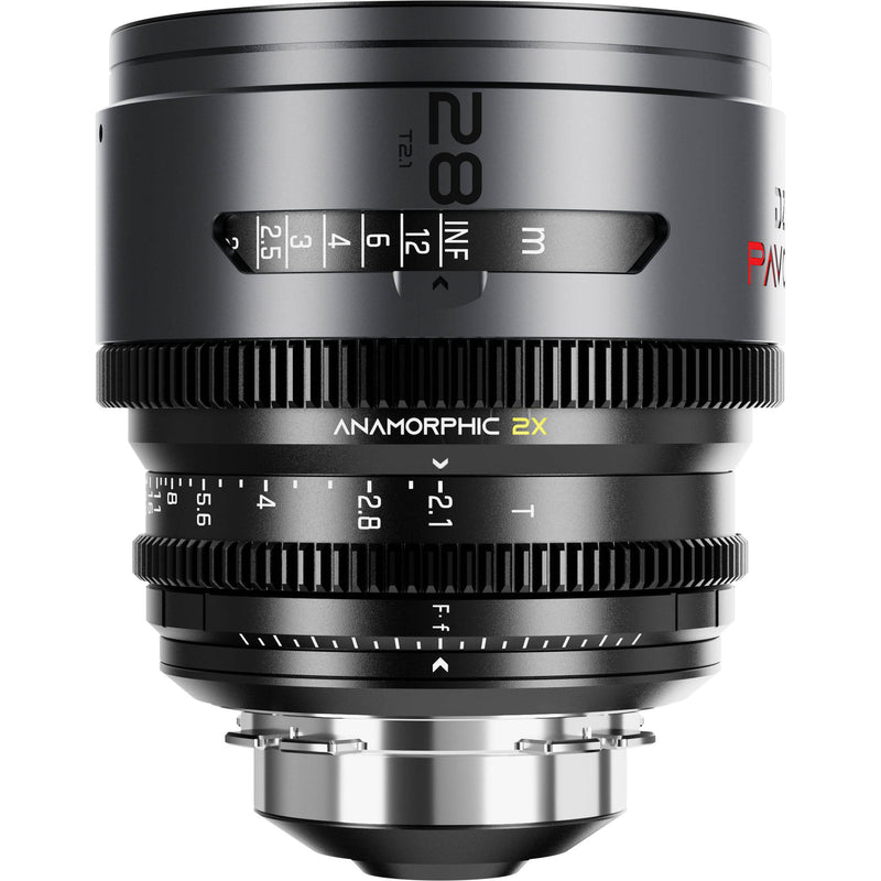 DZOFilm PAVO 2x Anamorphic 28/40/75mm T2.1 3-Lens Set (Neutral Coating, PL/EF Mount, Feet)