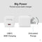 Plugable 30W GaN USB-C Wall Charger (White)