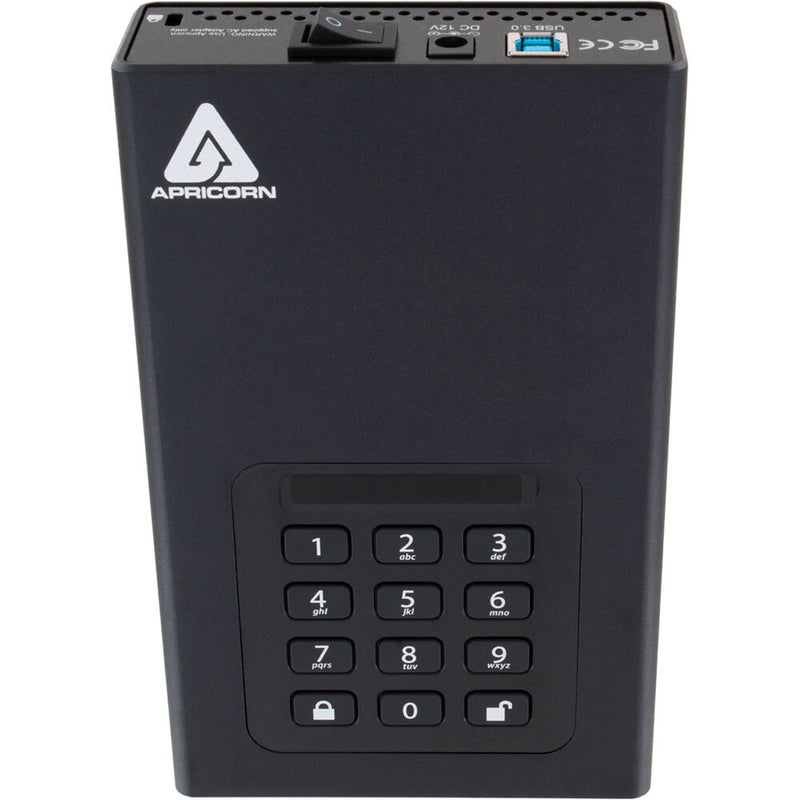 Apricorn 22TB Aegis Padlock DT USB 3.0 External Desktop Drive