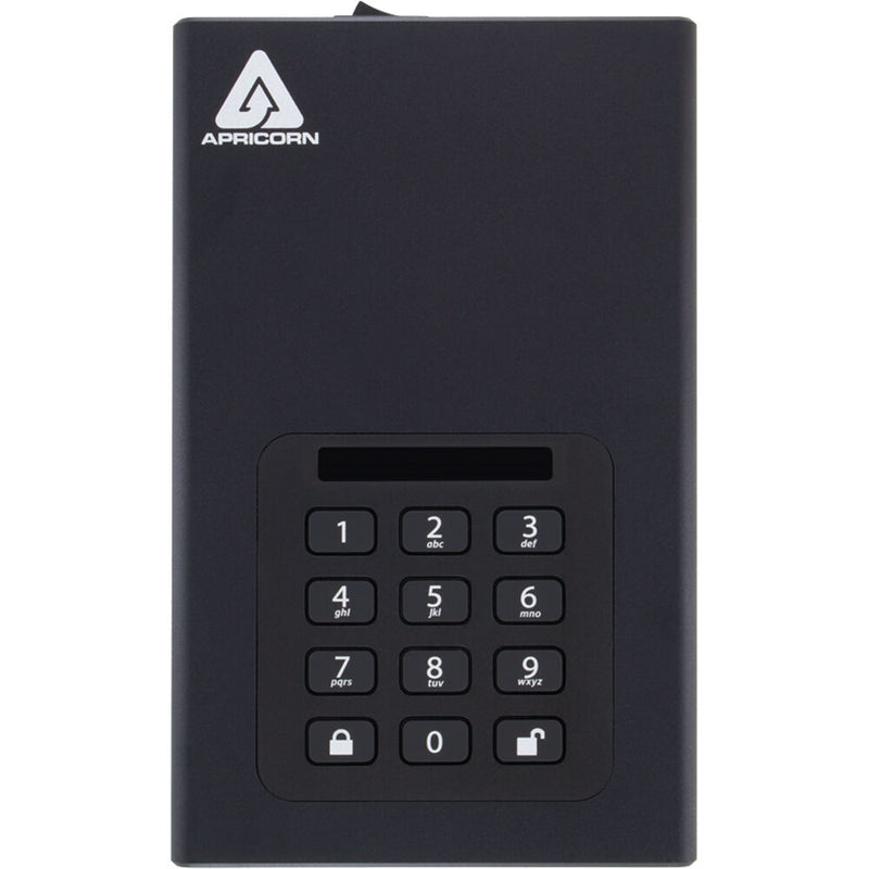 Apricorn 20TB Aegis Padlock DT FIPS 140-2 Level 2-Validated External Desktop Drive