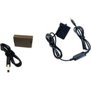 Bescor LPE10UB Battery & LPE10USBC Dummy Battery Kit for Select Canon DSLR Cameras