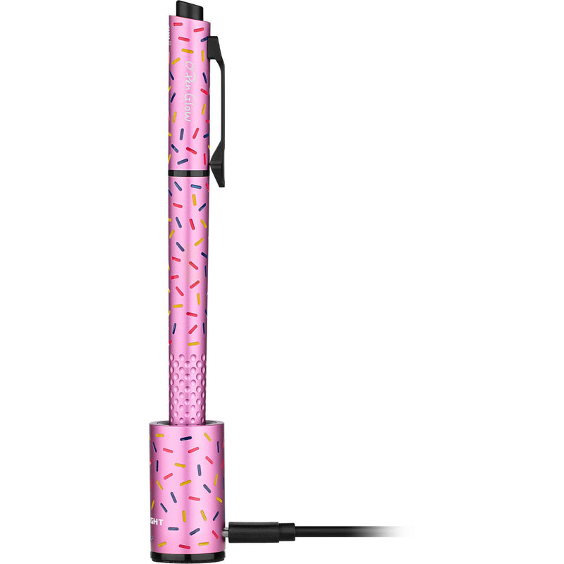 Olight Open Glow Rechargeable Penlight (Donut Pink)