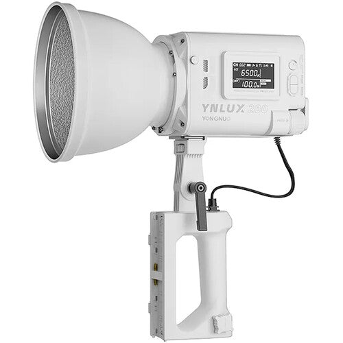 Yongnuo LUX200 Handheld Daylight LED Monolight Kit (White)