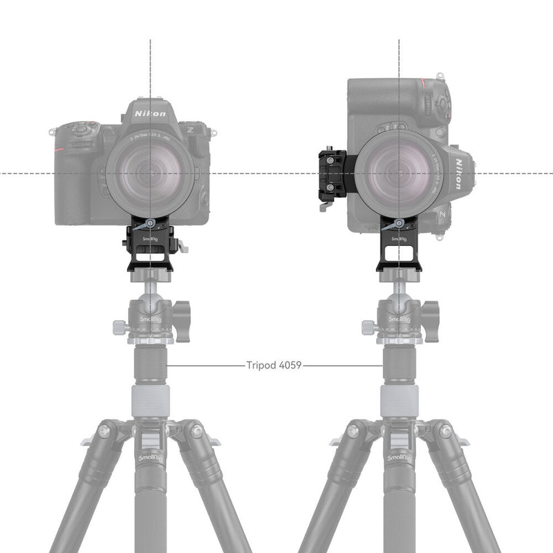 SmallRig Rotatable Horizontal-to-Vertical Mount Plate Kit for Select Nikon Z-Series Cameras