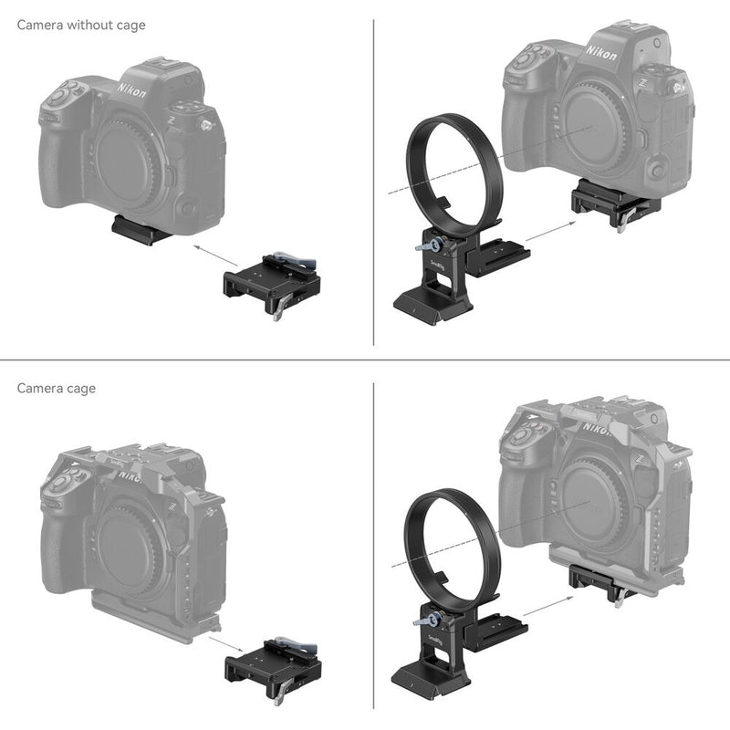 SmallRig Rotatable Horizontal-to-Vertical Mount Plate Kit for Select Nikon Z-Series Cameras