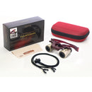 KabukiGlasses 4x13 HD Theater/Opera Glasses/Binoculars (10/100 to 20/100 Vision, Burgundy)