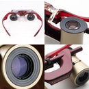 KabukiGlasses 4x13 HD Theater/Opera Glasses/Binoculars (10/100 to 20/100 Vision, Burgundy)