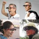 KabukiGlasses 4x13 HD Theater/Opera Glasses/Binoculars (10/100 to 20/100 Vision, Burgundy)