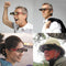 KabukiGlasses 4x13 HD Theater/Opera Glasses/Binoculars (below 10/100 Vision, Burgundy)