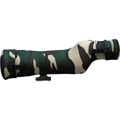 LensCoat Cover for Vortex Viper 65 HD Straight Scope (Forest Green Camo)