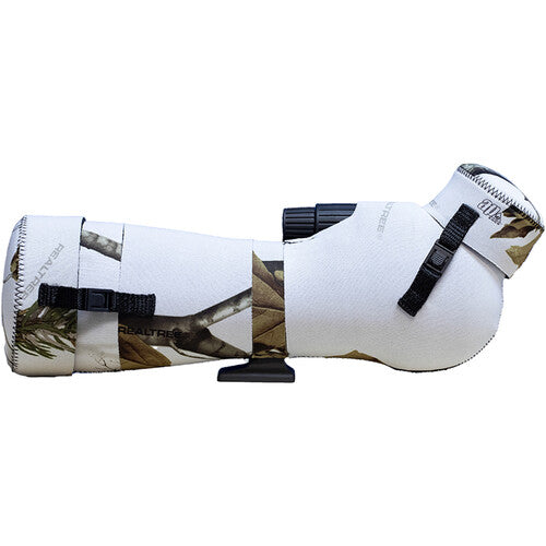 LensCoat Cover for Kova Prominar 773 Spotting Scope (Realtree AP Snow)