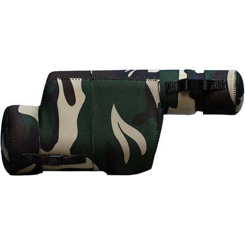 LensCoat Cover for Leupold GR HD 60 Straight Scope (Forest Green Camo)