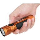 Olight Seeker 4 Pro Rechargeable LED Flashlight (Cool White LED, Orange)