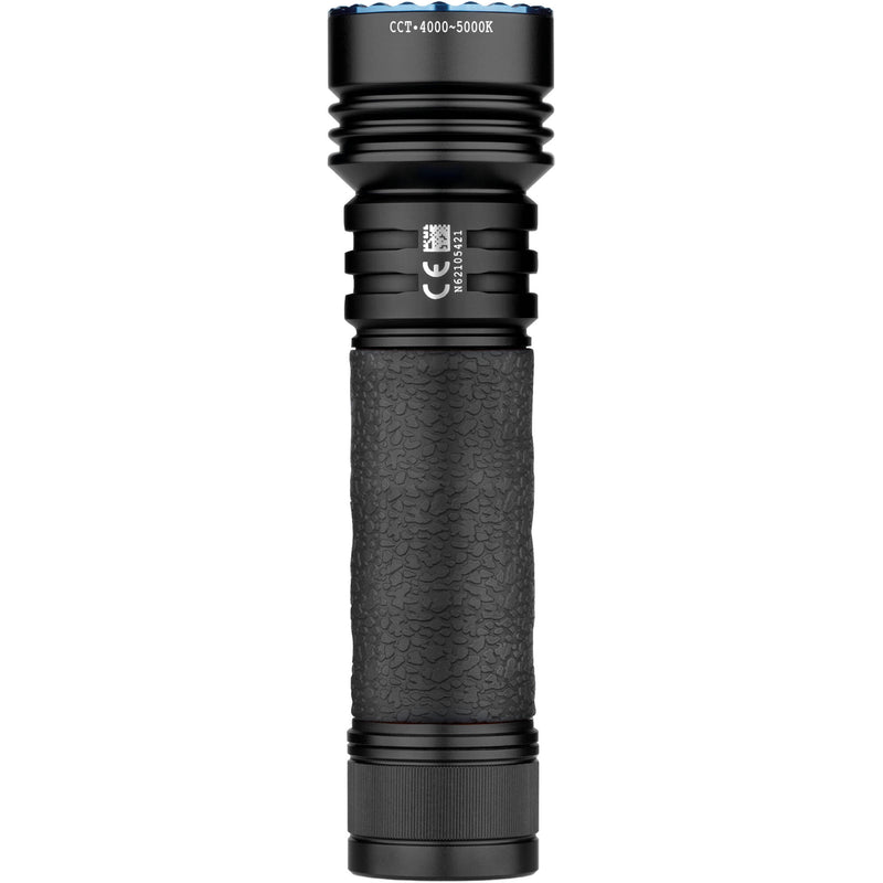 Olight Seeker 4 Pro Rechargeable LED Flashlight (Cool White LED, Matte Black)