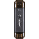 Transcend 2TB ESD310 USB 3.2 Gen 2 Portable SSD (Black)