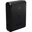 Victrola Stream Onyx Wi-Fi Turntable and Austere 4-Outlet Surge Protector Kit