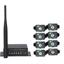 PTZCam TALLY8 8-Light Wireless Tally System with 12-Channel vMix Control Surface