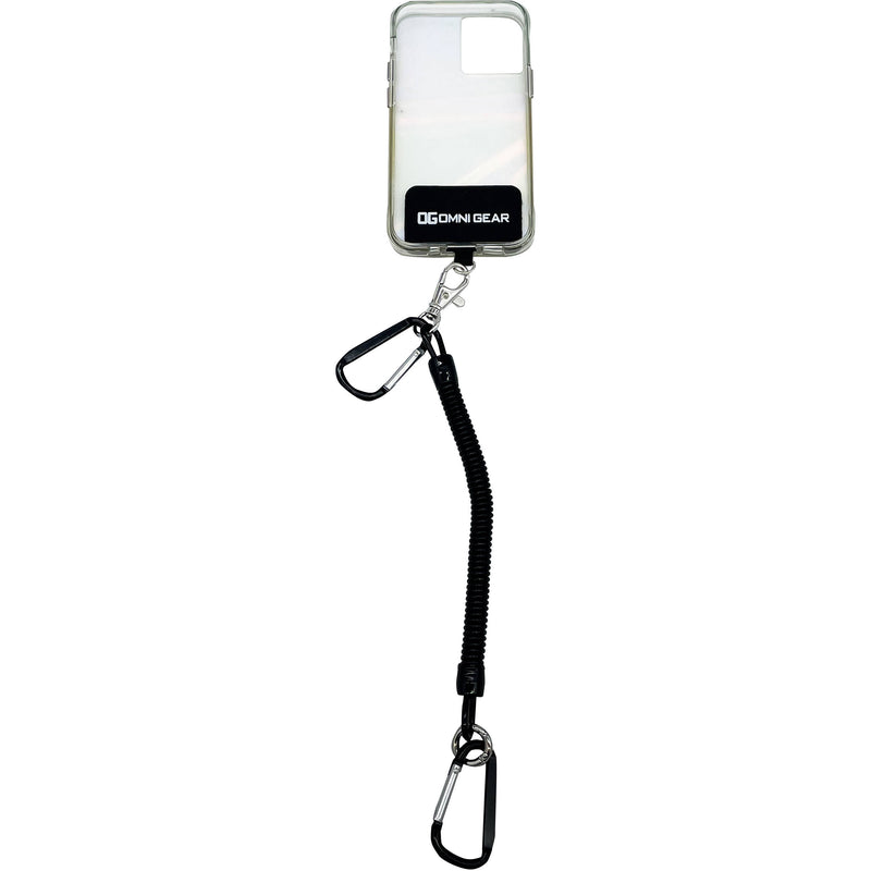 Gig Gear Drop Stop Tool Tether & Phone Tether Bundle (Black & Hi-Viz Yellow)