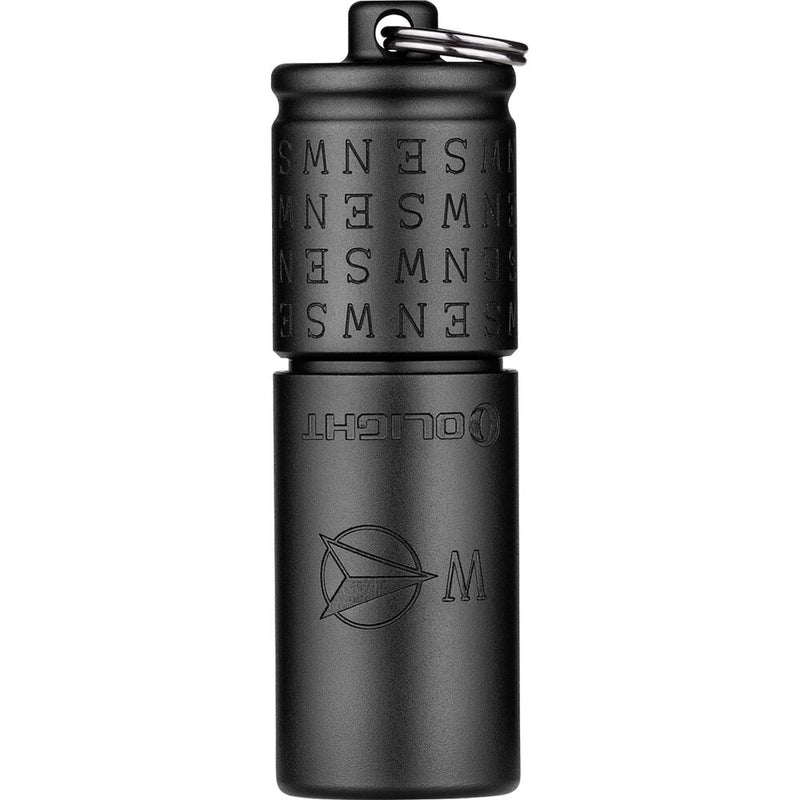 Olight I1R 2 Pro Rechargeable LED Key Chain Light (West Gray)