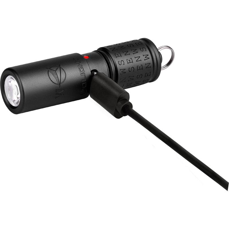 Olight I1R 2 Pro Rechargeable LED Key Chain Light (West Gray)