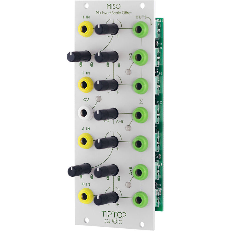 TipTop Audio MISO Multipurpose Utility Eurorack Module (10 HP, White)