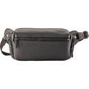 Oberwerth Leather Photo SL Sling (Black with Red Lining, Large)