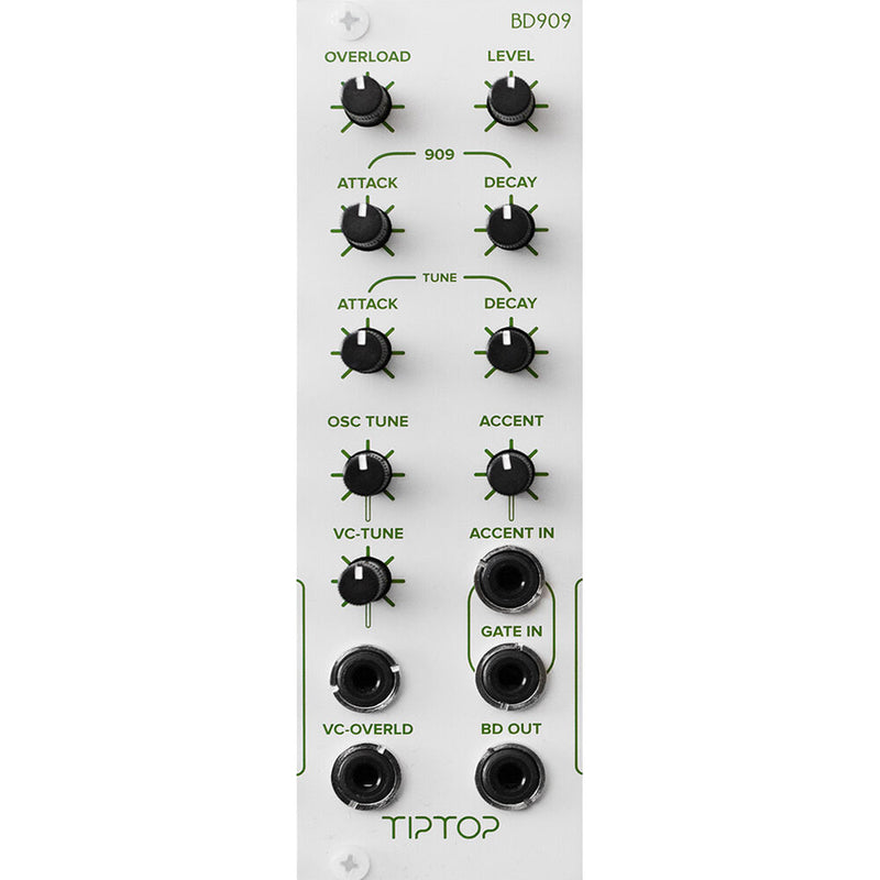 TipTop Audio BD909 Bass Drum Eurorack Module (8 HP)