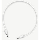 TipTop Audio Stackable Shielded 3.5mm Eurorack Patch Cables (White, 19.7", 5-Pack)