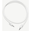 TipTop Audio Stackable Shielded 3.5mm Eurorack Patch Cables (White, 35.4, 5-Pack)