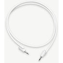 TipTop Audio Stackable Shielded 3.5mm Eurorack Patch Cables (White, 35.4, 5-Pack)