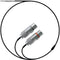 teenage engineering 3.5mm TRS Male to Dual XLR-Female Textile Field Audio Y-Cable (3.9')