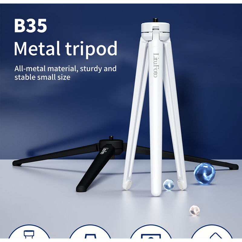 LituFoto Aluminum Tripod (7.8")