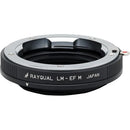 Rayqual Lens Mount Adapter for Leica-M Lens to Canon EF-M-Mount Camera