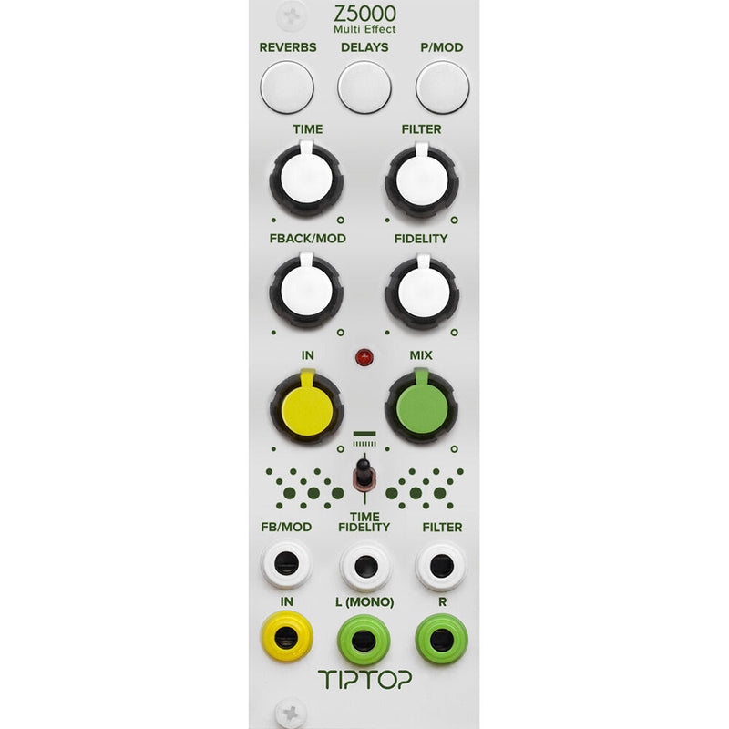 TipTop Audio Z5000 Multi-Effects Processor Eurorack Module (8 HP, White)