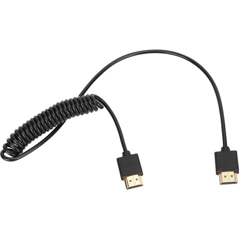 CAMVATE 4K High-Speed HDMI Coiled Cable (1.6 to 4.6')