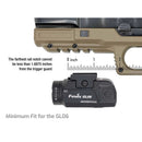 Fenix Flashlight GL06 Rechargeable Weaponlight (Black)