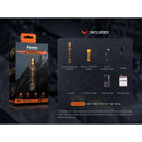 Fenix Flashlight TK20R UE Rechargeable LED Flashlight (Desert Camo)