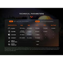 Fenix Flashlight E-Spark Rechargeable Keychain Flashlight & Emergency Power Bank