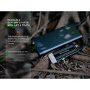 Fenix Flashlight E-Spark Rechargeable Keychain Flashlight & Emergency Power Bank
