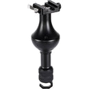 Sunwayfoto TA-75LLC 75mm Tripod Half Ball Bowl Adapter with Raised Arca QR Platform