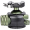 Sunwayfoto TH-55G Low-Profile Ball Head with Lever Clamp and Quick Release Plate (Green)