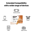 Silicon Power 256GB Superior Pro UHS-I microSDXC Memory Card (2-Pack)