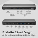 Kensington 12-in-1 SD5760T Thunderbolt 4 Dual 4K Docking Station