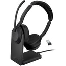 Jabra Evolve2 55 Link380a USB-A Mono Wireless Headset with Stand (Global)