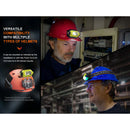 Fenix Flashlight WH23R Work Headlamp (Black/Yellow)