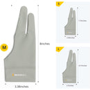 Xencelabs Drawing Glove (Large, Gray)