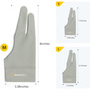 Xencelabs Drawing Glove (Medium, Gray)