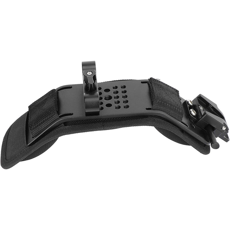 CAMVATE Shoulder Pad with V-Lock Receiver and 15mm LWS Rod Clamp