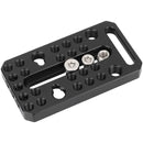 CAMVATE Multipurpose Cheese Plate with 1/4"-20 and 3/8"-16 Threads